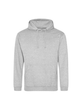 Unisex mikina (AWDis COLLEGE HOODIE) > šedá (heather) > 4XL