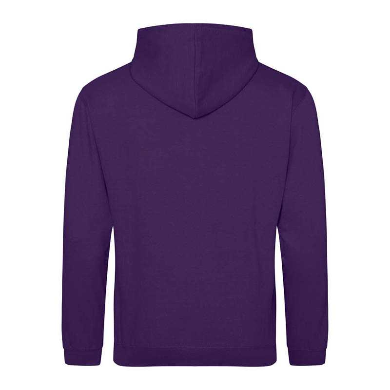 Unisex mikina (AWDis COLLEGE HOODIE) > fialová (purple) > XS