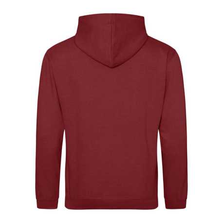 Unisex mikina (AWDis COLLEGE HOODIE) > červená (hot) > 2XL
