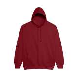 Unisex mikina (AWDis COLLEGE HOODIE) > červená (hot) > 2XL