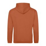 Unisex mikina (AWDis COLLEGE HOODIE) > červená (ginger biscuit) > 2XL