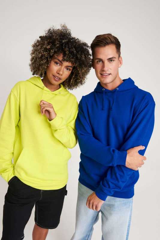 Unisex mikina (AWDis COLLEGE HOODIE) > čierna (jet) > XS