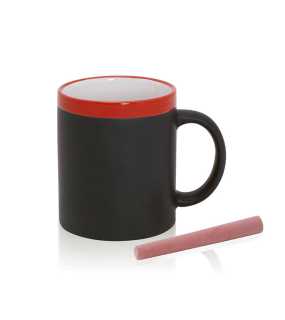 Keramický hrnček > červená