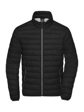 Pánska bunda(DAIBER Mens Down Jacket) > čierna / strieborná > L