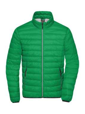 Pánska bunda(JN Mens Down Jacket) > zelená (fern) / strieborná > 3XL