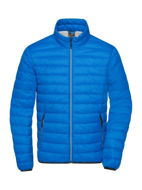 Pánska bunda(JN Mens Down Jacket) > modrá (cobalt) / strieborná > L