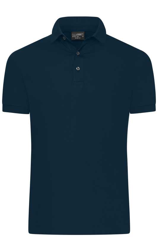 Pánska polokošeľa (JN Men's Mercerised Polo Slim Fit) > modrá (navy) > L