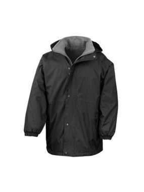 Detská bunda (RESULT YOUTH REVERSIBLE STORMSTUFF JACKET) > čierna / šedá > XL