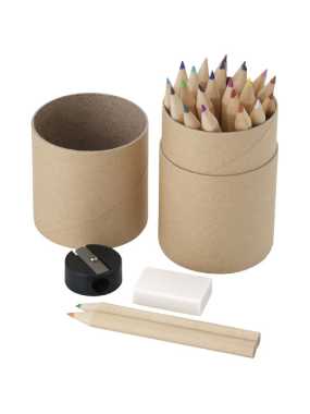 Sada 26 pasteliek > hnedá (wood)