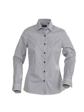 Dámska košeľa (James Harvest TRIBECA LADIES) > čierna > 2XL