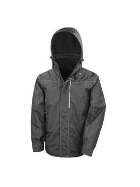 Unisex bunda (RESULT DENIM TEXTURE RUGGED JACKET) > čierna > XL