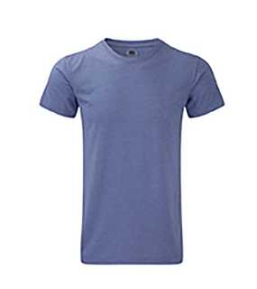 Pánske tričko (RUSSELL MENS HD TEE) > modrá (marl) > M