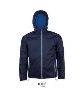 Unisex bunda (SOLS SKATE UNISEX LINED WINDBREAKER)>modrá (navy) / modrá (royal)>L