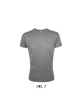 Pánske tričko (SOLS REGENT FIT) > šedá (melange) > 2XL