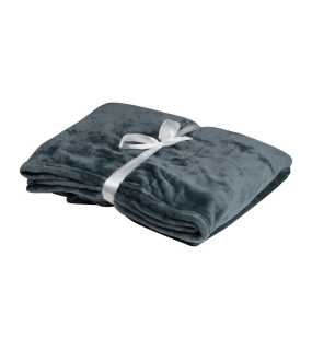 Flanelová deka Kaunas > šedá(antracit)