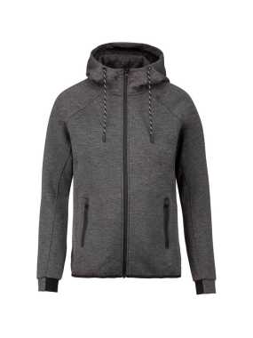 Pánska mikina (Proact"MEN'S PERFORMANCE HOODIE") > šedá (deep heather) > S
