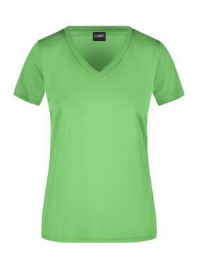 Dámske tričko (JN Ladies Active-V) > zelená (lime) > L