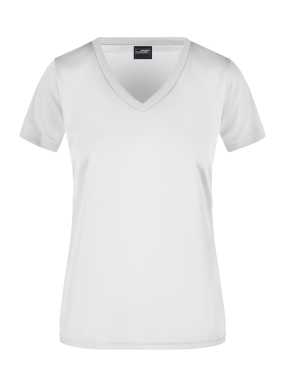 Dámske tričko (JN Ladies Active-V) > biela > XS