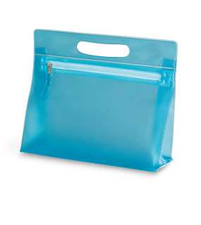 Transparentné PVC púzdro > modrá