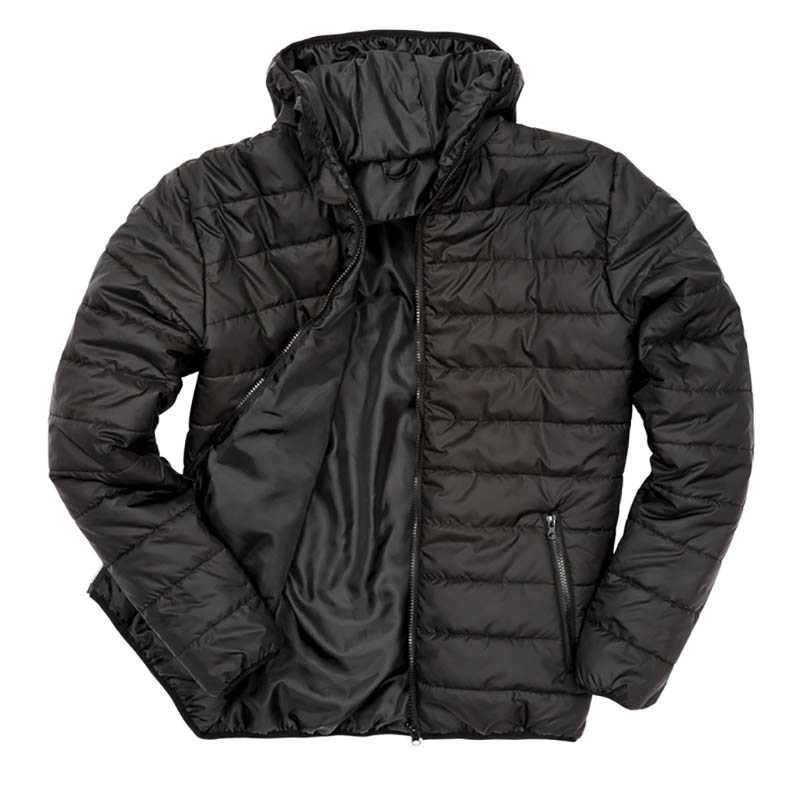 Pánska bunda(RESULT SOFT PADDED JACKET) > čierna > XS
