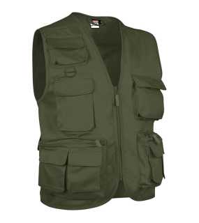 Unisex vesta (SAFARI) > zelená (military) > L