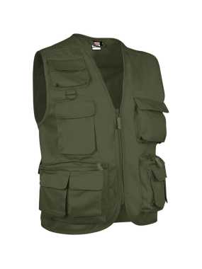 Unisex vesta (SAFARI) > zelená (military) > L