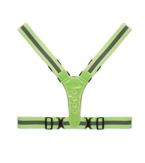 Reflexný LED postroj > zelená (neon)