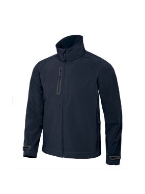 Pánska bunda (B&C X-LITE SOFTSHELL/MEN) > modrá (navy) > L