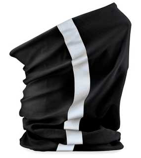 Unisex šatka (Beechfield Morf Enhanced-Viz) > čierna