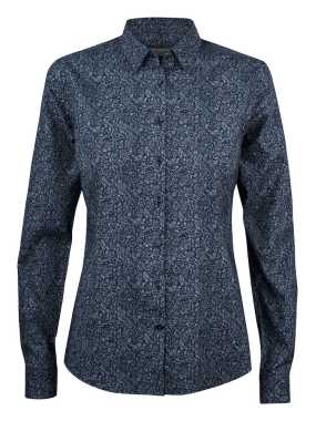 Dámska košeľa (James Harvest INDIGO BOW 37 WOMAN) > modrá (navy) / biela > L