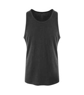 Pánske tielko (Just Ts TRI-BLEND VEST) > čierna (heather) > M