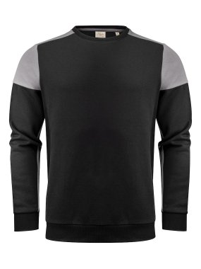 Unisex mikina (PRINTER PRIME CREWNECK) > čierna / šedá (anthracite) > L