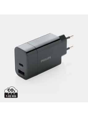 Ultra rýchly PD nabíjací adaptér Philips > čierna