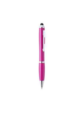 Plastové guličkové pero > ružová (fuchsia)