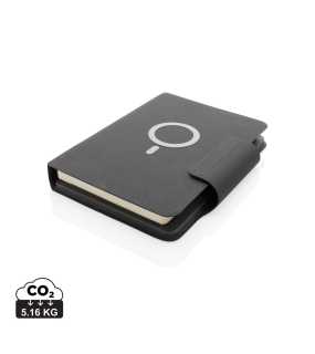 Zápisník A5 Artic s nabíjaním 10W > čierna