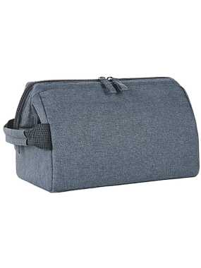 Taška so zipsom (Halfar CIRCLE) > modrá / šedá (speckled)