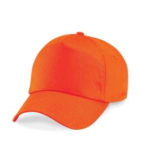 5 panelová unisex šiltovka (Beechfield Original 5 Panel Cap) > oranžová