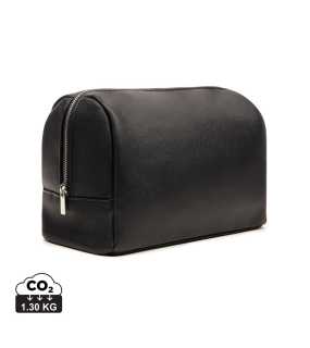 Toaletná taška VINGA Bermond z RCS recykl. PU > čierna