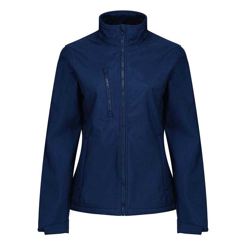 Dámska bunda(Regatta WOMEN'S 3 LAYER PRINTABLE SOFTSHELL JACKET)>modrá(navy)>10