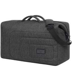 Športová / cestovná taška (Halfar FRAME) > čierna / šedá (sprinkle)