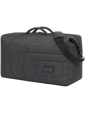 Športová / cestovná taška (Halfar FRAME) > čierna / šedá (sprinkle)