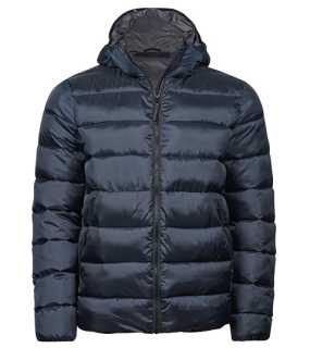 Unisex bunda (Tee Jays Lite Hooded Jacket) > modrá (navy) > M