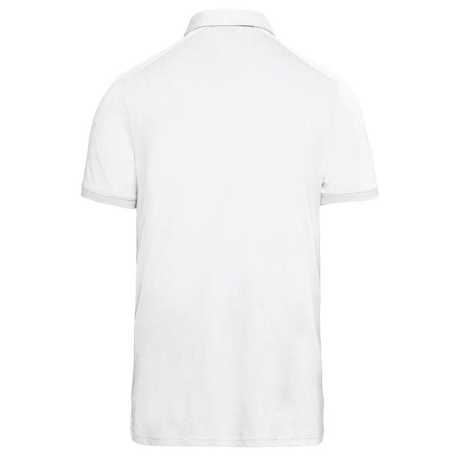 Pánska polokošeľa (Kariban MEN'S SHORT SLEEVE JERSEY POLO SHIRT) > biela > XL