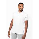 Pánska polokošeľa (Kariban MEN'S SHORT SLEEVE JERSEY POLO SHIRT) > čierna > L