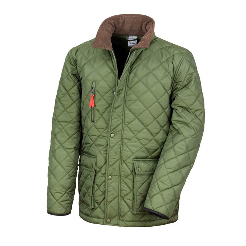 Unisex bunda (RESULT URBAN CHELTENHAM GOLD JACKET) > zelená (olive) > M