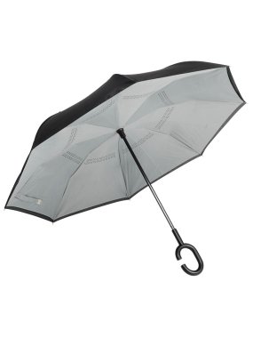 Automatický dáždnik > šedá (light) / čierna