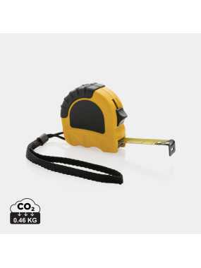 Zvinovací meter 3m/16mm z RCS recykl. plastu > žltá / čierna