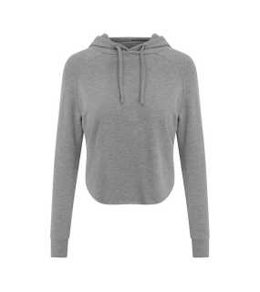 Dámska mikina (Just Cool GIRLIE CROSS BACK HOODIE) > šedá (sports) > XL