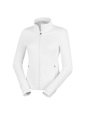 Dámska mikina (RESULT SPIRO WOMENS FITNESS JACKET) > biela > XL