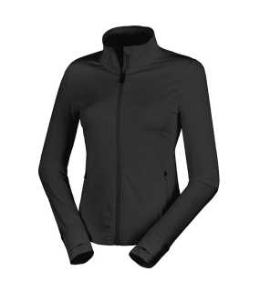 Dámska mikina (RESULT SPIRO WOMENS FITNESS JACKET) > čierna > S